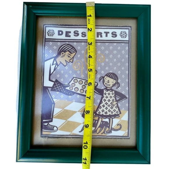 🌸6/$20🌸 Framed “Dessert” Print - Picture 7 of 9